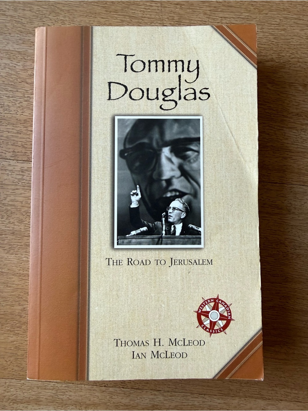 📚3 for $12📚 Tommy Douglas: The Road to Jerusalem - Beige & Brown Paperback